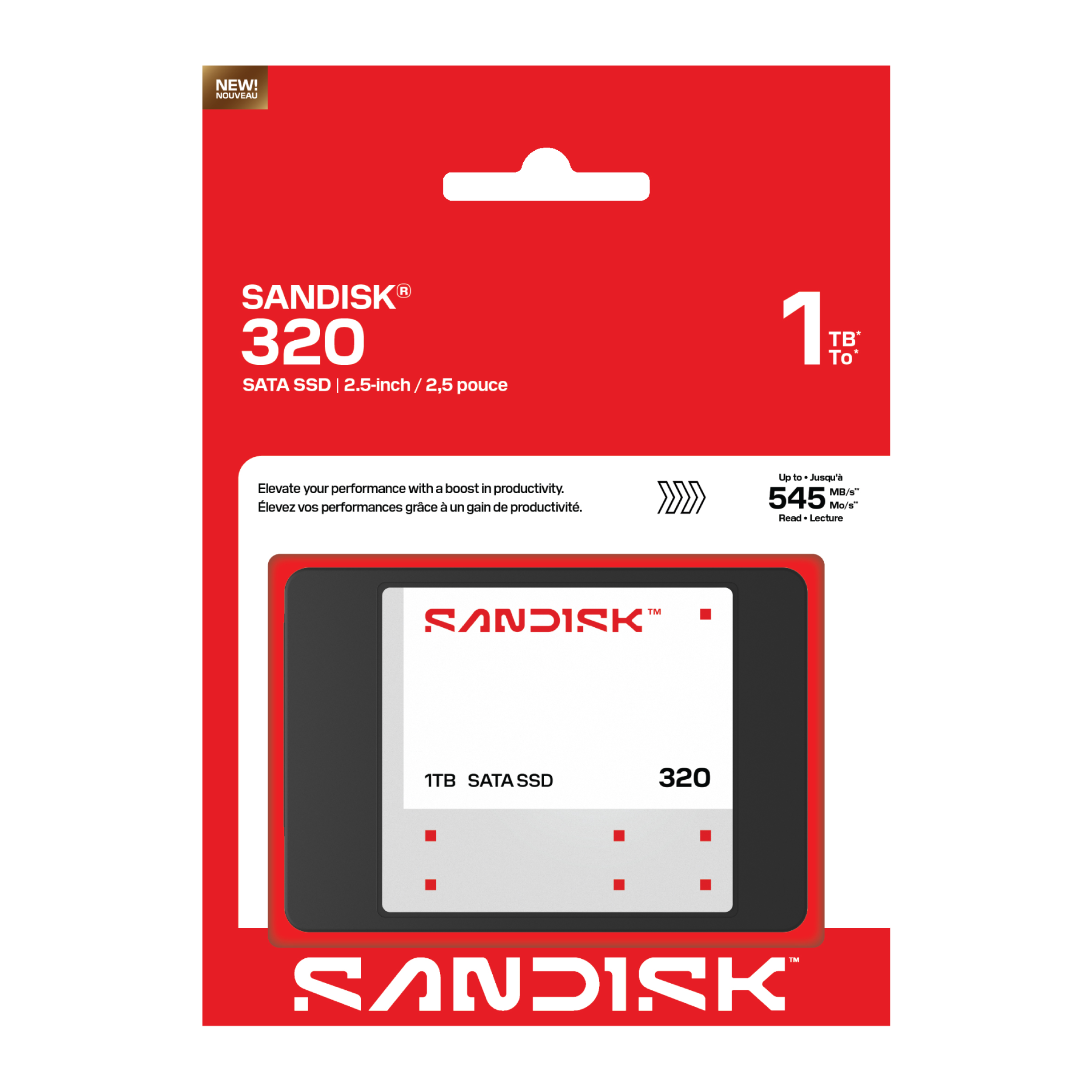 SANDISK® 320 SATA Internal SSD (250GB/ 500GB/ 1TB/ 2TB)-Data Storage-futuromic